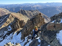 Scramble on Castle Peak photo