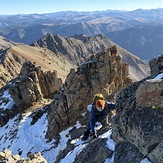 Scramble on Castle Peak