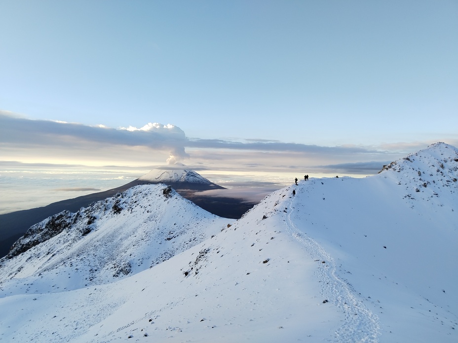 vista popocatepetl, Iztaccihuatl