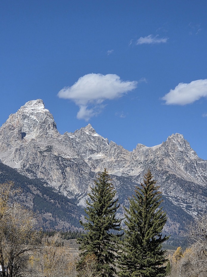 God's smoke signals, Grand Teton