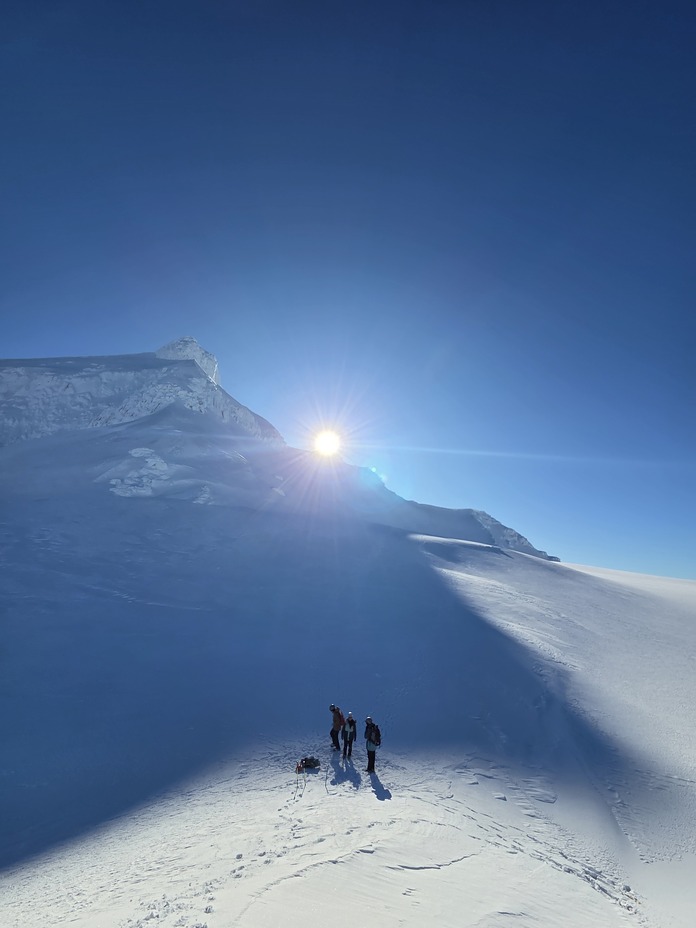 Base cráter Volcán Calbuco