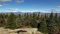 View of the Presidential Range, Mount Kearsarge (Carroll County, New Hampshire) photo
