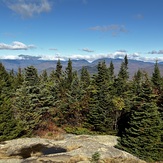 View of the Presidential Range, Mount Kearsarge (Carroll County, New Hampshire)