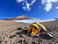 Last camp before summit, Mercedario photo