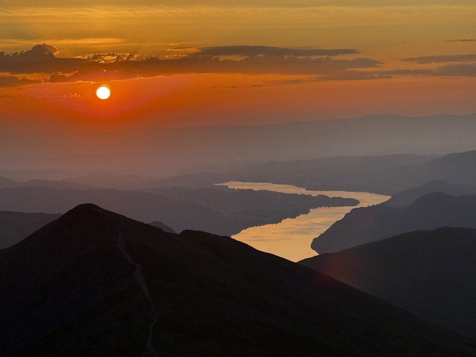 Summer solstice wild camp on Helvellyn