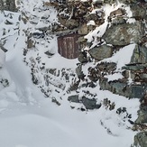 The mountain refuge hut at Foel Grach