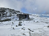 The mountain refuge hut at Foel Grach photo