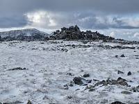 Rocky summit of Carnedd Gwenllian, Gyrn Wigau photo
