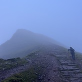 Reaching summit from the north, Pen Y Fan