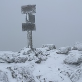 Cloudy day, Mount Lafayette