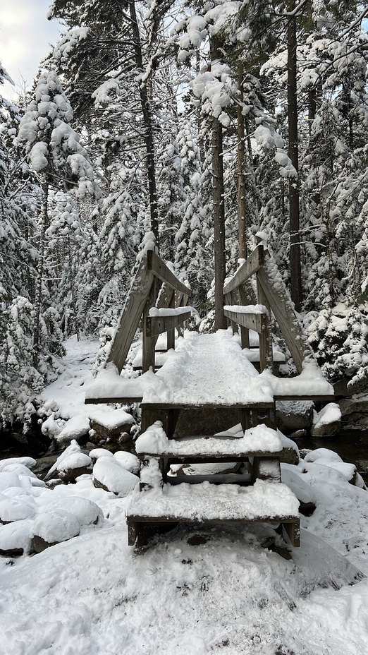 Early winter, Mount Pierce