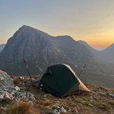 Buachaille Etive Mor from Beinn à Chrulaiste 
