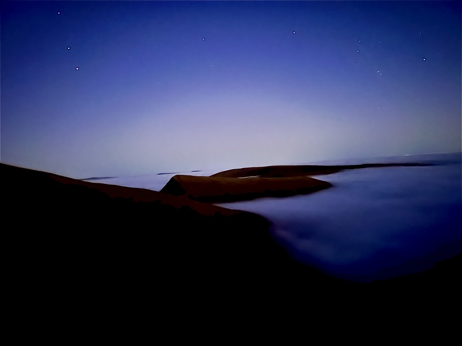 Cloud inversions, Pen Y Fan