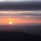 Sunset Malvern beacon 