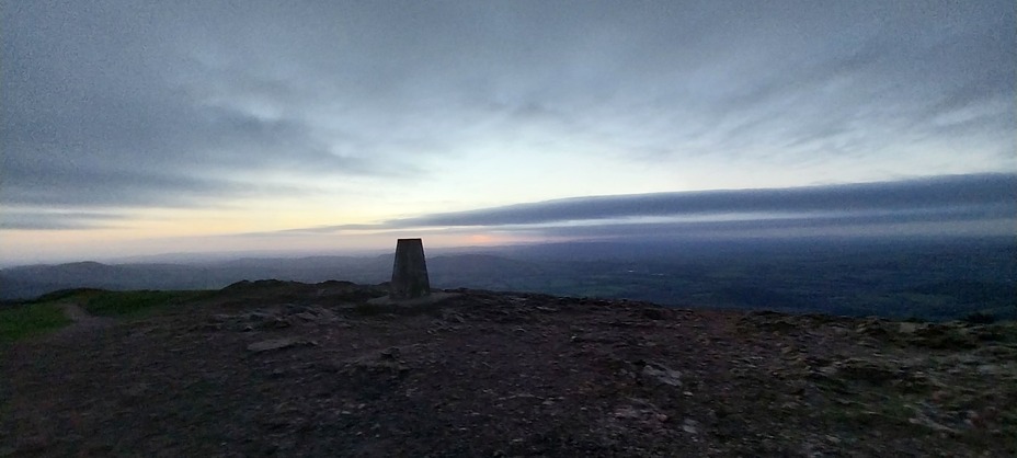 Malvern trig, Worcestershire Beacon