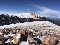 View of Pikes Peak from Almagre facing North. North West, Almagre Mountain photo