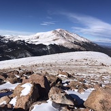 View of Pikes Peak from Almagre facing North. North West, Almagre Mountain