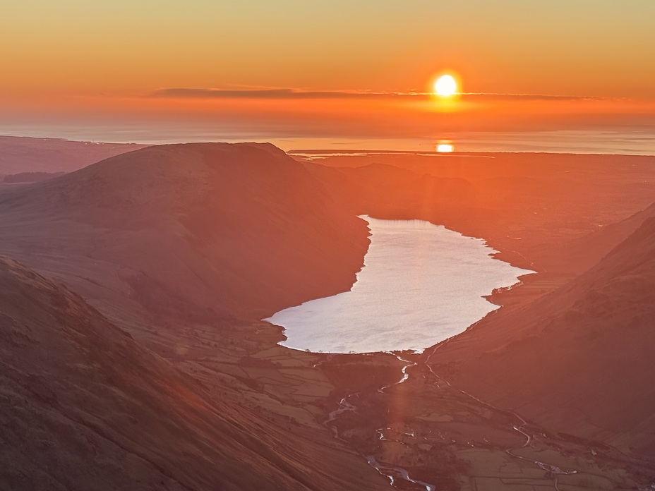 Sunset from Great Gable