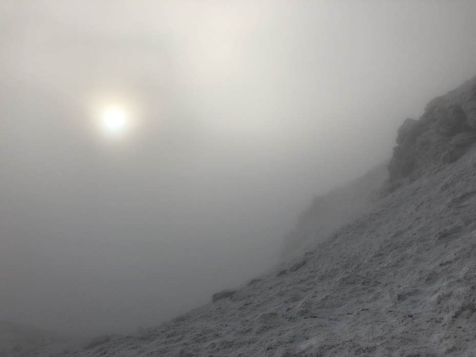 Meall nan Tarmachan near top