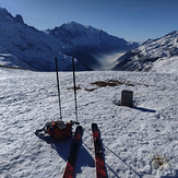 Snow cover a bit thin !, Tête de Balme