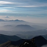 En la neblina, Nevado de Toluca