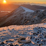 Blencathra at sunset