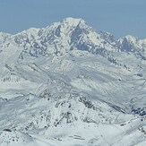 Mont Blanc from Cime de Caron