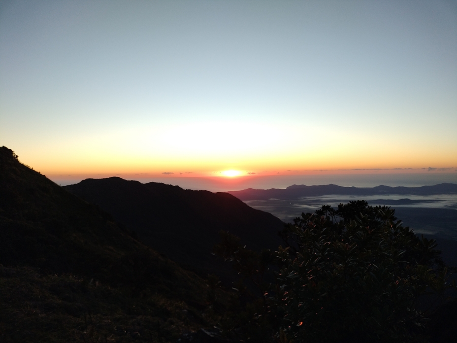 Mt Bartle Frere Sun rise, Mount Bartle Frere