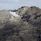 Charquini desde Campo Alto del Huayna Potosí