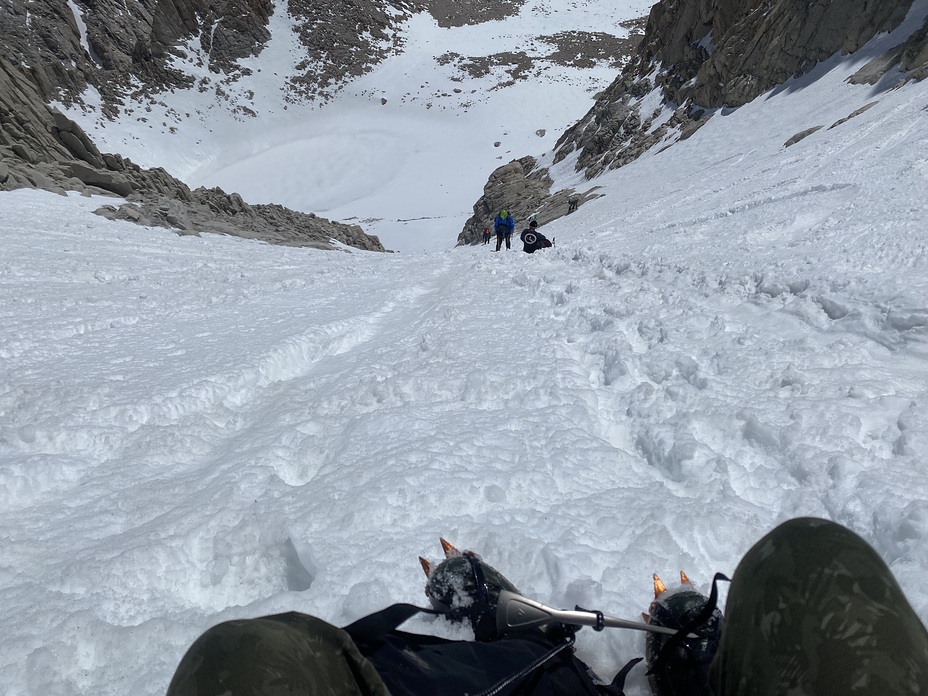 Up to the Notch., Mount Whitney