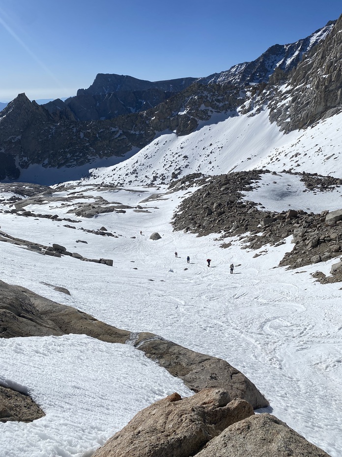 Group of travelers., Mount Whitney