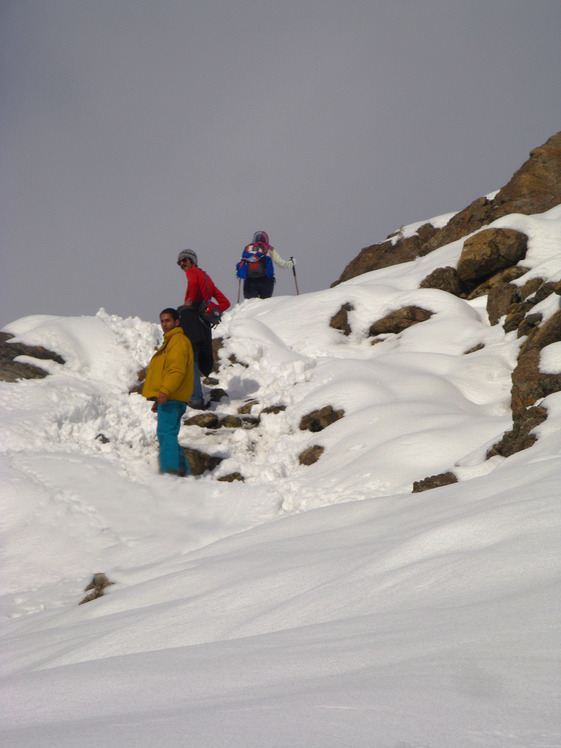 towards south slope, Touchal