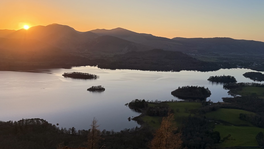 Sunset from Walla Crag
