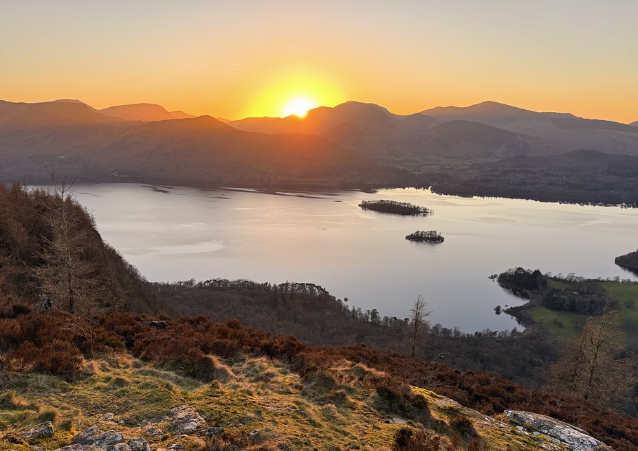Sunset from Walla Crag