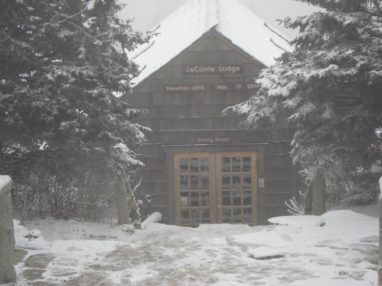 Snow hike Nov. 2011, Mount LeConte