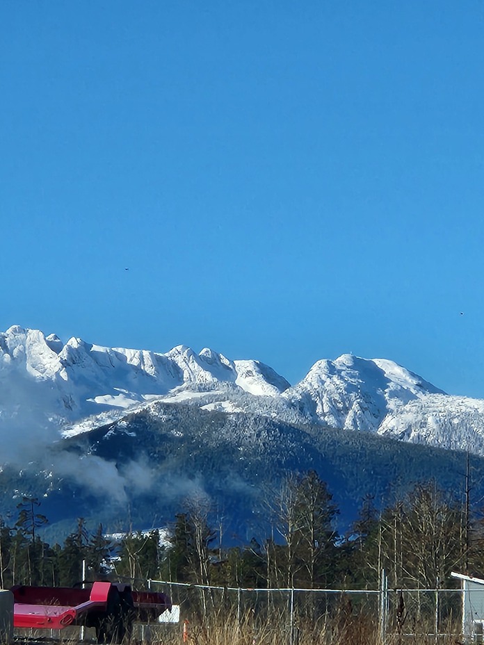 Crisp Blue Morning, Mount Arrowsmith