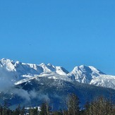 Crisp Blue Morning, Mount Arrowsmith