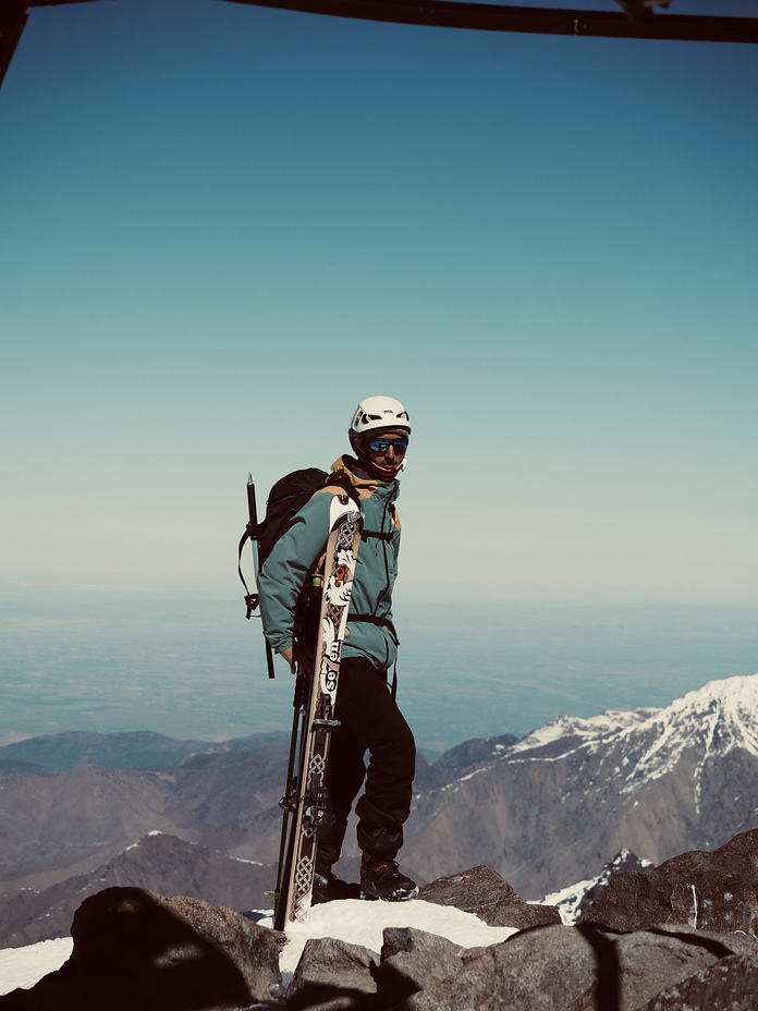 Ski touring Toubkal