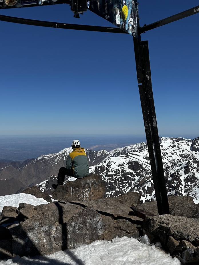 Ski touring Toubkal 