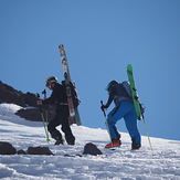 Ski touring toubkal