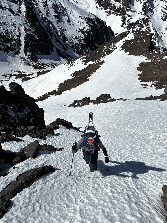 Ski touring Toubkal 