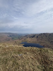 Tarn Craig, view to Easedale Tarn., Tarn Crag (Easedale) photo