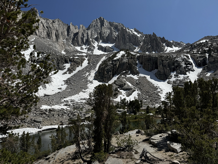 University Peak from Matlock Lake