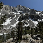 University Peak from Matlock Lake