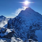 North ridge of Knutholstind, Store Knutholstind