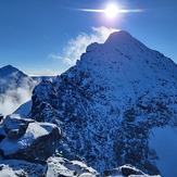North ridge of Knutholstind, Store Knutholstind