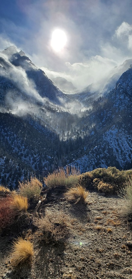 Escaping The Storm, Mount Whitney