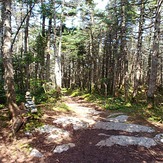 Cairn at the summit of Mt. Ellen, Mount Ellen (Vermont)