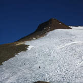 Crossing El Plomo Glacier