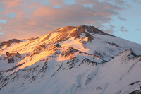 Sunset on San Jose, San José (volcano) photo